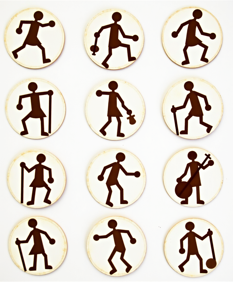 Regional Art & Symbols - Sticker Sheet v15